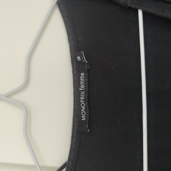 Monoprix black midi dress - Picture 3 of 3